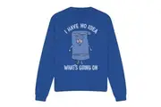 South Park Unisex Adult Towelie Sweatshirt (Royal Blue) - UTTV13294