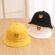 Sun Protective Panama Hat Toddler Bucket Hat Windproof Hat Baby Fisherman Hats