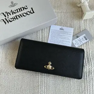 現貨🔥vivienne westwood 防刮皮革立體土星長夾