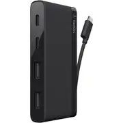 Belkin USB-C 4 Port Mini Hub (Black)