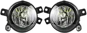 Car Fog Lights For B&MW E84 X1 2012-2015 Front Bumper Anti Fog Light 63172993525 63172993526 Car Front Bumper Fog Light(Pair With LED L10)