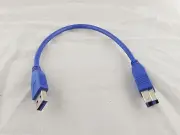 10x USB 3.0 Type A Male Plug To B Male Printer Scanner Data Cord Cable 30cm 1FT