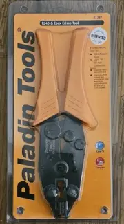 Greenlee PA1387 Rj45 We/Ss & Catv-F Coax Crimper Crimping Tool 1300 Model