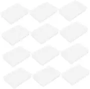 UPKOCH 10pcs Blank Playing Card Case - Clear Plastic Game Storage Box Holder Storage Organizer For Bank Business Supplies