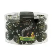 Lindt Lindor Dark Eggs 25 Single Easter Eggs With Filling 450g