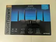NETGEAR Nighthawk AX4200 WiFi 6 Router RAX42 Black - 4.2Gbps, 5-Stream