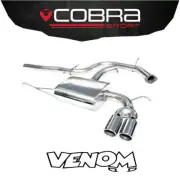 Cobra Exhaust 2.5" Cat Back System (GTi Bumper) VW Golf Mk5 1K 1.9TDI 03-08 VW07