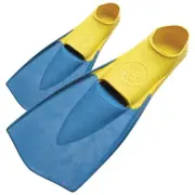 Flippers Land And Sea Thruster 10-12 - Size -Blue Gold