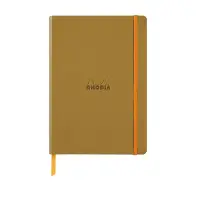 在飛比找博客來優惠-【Rhodia｜Rama】軟皮筆記本 A5_點格_象牙白_9