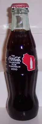 Coca-Cola CCC 2010 36th Annual Convention Coke Bottle Milwaukee Wisconsin