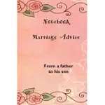 NOTEBOOK MARRIAGE ADVICE: FROM A FATHER TO HIS SON