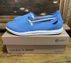 Clarks Cloudsteppers Breeze Step Loafers Shoes Slip On Blue Womens size 12 M NIB