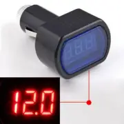 Car LED Digital Voltmeter Battery Electric Cigarette-Lighter Voltage Tester New