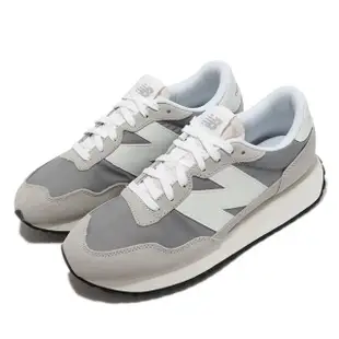 【NEW BALANCE】休閒鞋 237 男鞋 女鞋 麂皮 復古 情侶鞋 NB 單一價(WS237SW-B)