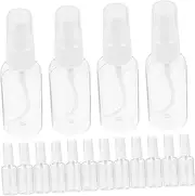FOMIYES Thickened Body Ml Perfume Storage Bottles Sturdy Plastic Sub Containers Airtight Seal Random