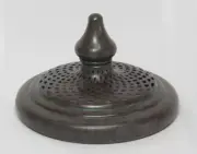 TEARDROP HEAT CAP IN PATINA FOR TIFFANY STUDIOS 22-24" LEADED GLASS SHADES~~~