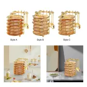 Serving Platter Fruits Dessert Display Plate with Spoons Storage Container