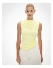 [Witchery] Jersey Drape Tank in Citrus