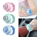 Compact Wrist Watch with Fan Adjustable Hand Held Fan Calendar Bladeless Fan