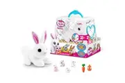 Zuru Pet's Alive Mama Bunny Surprise Stuffed Plush Animal Kids Play Toy 3y+