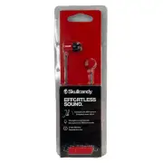 Skullcandy JIB In-Ear Earbuds Headphones Headset w/Mic - Red / Black