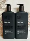 2-Pack Sir Handsome ~ Sandalwood Exfoliating Shower Gel w/ Aloe & Vitamin C