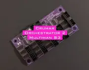 Crumar orchestrator 2, Multiman S3 MIDI kit retrofit Vitalka Custom