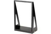 StarTech.com 2-Post 16U Heavy-Duty Desktop Server Rack, Small Open Frame 19in Network Rack for Home/Office IT Equipment, TAA Com