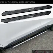 Fits for KIA Seltos 2020 2021-2023 Side Step Running Boards Nerf Bars Protector