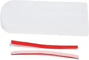 Scooter Parts Waterproof Display Silicone Cover with 2 Adhesive Tape, for M365/Pro/Essential/1S/Pro2Electric Scooter Accessories Electric Scooter Display Screen(White)