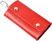 [FOYTOKI] Key Organizer Bag Inserts Key Case Wallet 5 Ring Hooks Men Women Compact Size Random