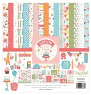 Echo Park Paper BIRTHDAY GIRL 12x12 Scrapbook Cardstock Collection Kit