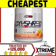 EHP LABS OXYSHRED NON-STIM 60 SRV RASPR// FAT BURNER LOSS OXY SHRED THERMOGENIC