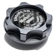 MITSUBISHI MOBIL 1 CARBON ECLIPSE 4G63 TURBO MIRAGE 02-06 LANCER EVO OIL CAP JDM (for: Mitsubishi)