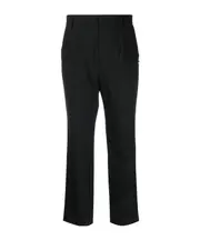 Belt-loop casual pants 44,38,40,42 Black