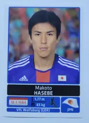 2011 Copa America Argentina Panini Sticker #077 MAKOTO HASEBE TEAM JAPAN