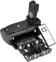 DSTE BG-E7 Replacement Battery Grip For Canon EOS 7D Camera + Wireless Remote Control as BG-E7