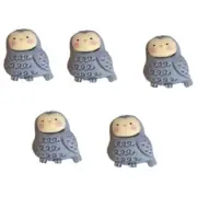 Life's A Hoot - Shelly's Buttons - Owl Flat Back Embellishments - Craft Scrap