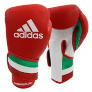 Adidas Adispeed Speed Pro Boxing Gloves - Red/White/Green