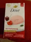DOVE REVITALIZE CHERRY & CHIA MILK BEAUTY BAR SOAP 6 PK (BARS 3.75 OZ EACH)