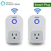 [2 Packs Smart Plug 10A 120V Mini Wifi Plug Smart Outlet](Type 1), Smart Sockets