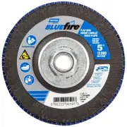 Norton 66623399191 5x5/8-11” BlueFire R884P ZA Type 29 Flap Discs 60 Grit 10 pk