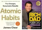 Atomic Habits by James Clear+ rich dad by robert combo of 2 book set (Paperback)