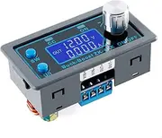 JESSINIE ZK-4KX DC-DC Buck Boost Converter Regulator CNC Adjustable CC CV 0.5-30V Voltage Converter DIY Solar Battery Charging Power Supply Module LCD Display with Shell