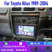 7" For Toyota Hilux 1989-2004 Apple Carplay Android 13 Auto Head Unit Car Ridio