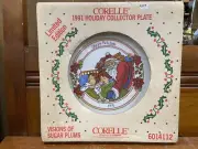CORELLE CORNING 1991 HOLIDAY COLLECTOR PLATE 6014112 VISIONS OF SUGAR PLUMS