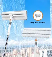 Joybos® Double Sided Stick Window Cleaner Z3 Orange