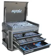 SP Tools SP52275D - Tool Kit - Tech Series - 335 Piece Metric/SAE - Diamond Black
