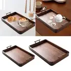 Serving Tray Storage Tray Tea Drink Platter Simple Breakfast Tray Sturdy