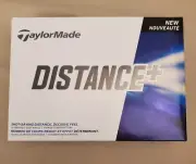TaylorMade Golf Balls ~ Case (1 Dozen) / 4 Packs of 3 Golf Balls Distance+
